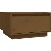 vidaXL Salontafel, honingbruin, 55x56x32 cm, massief grenenhout