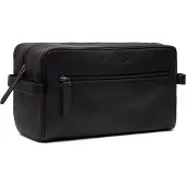The Chesterfield Brand Chesterfield Cyprus Waxed Pull Up Toilettas - Zwart