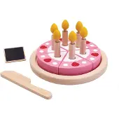 PlanToys Verjaardagstaart set