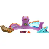 Hot Wheels Skate Park Octopus Roze