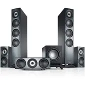 Teufel Definion 3 Surround "5.1-Set" Home cinema Antraciet