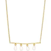 Victorious Dames Ketting - Goud - Model: Parel Mana