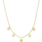 Victorious Dames Ketting - Goud - Model: Flowera