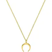 Victorious Dames Ketting Goudkleurig – Maan – Verguld – 45cm