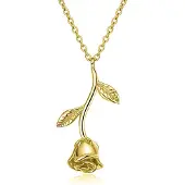 Victorious Dames Ketting – Gouden Roos – Goud – 43cm