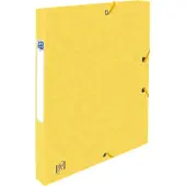Oxford Elastobox Top File+ A4 25mm geel