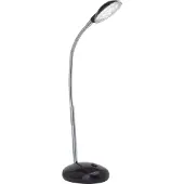 Brilliant LED-tafellamp Timmi | tijdloze bureaulamp | kunststof/metaal | zwart | Individueel instelbaar