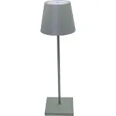 Zafferano Poldina Pro bureaulamp, 2,2 W, saliegroen