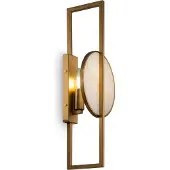 Maytoni Wandlamp Marmo, dimbaar, messing / goud, Woon-/ Eetkamer, metaal, Modern, wandlamp