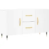 vidaXL Dressoir 100x36x60 cm bewerkt hout wit