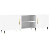 vidaXL Tv-meubel 150x30x50 cm bewerkt hout wit
