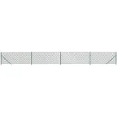 vidaXL Gaashek met grondanker, groen, 0,8 x 10 meter