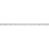 vidaXL Gaashek met flens 1,1x25 m groen