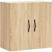 vidaXL Wandkast 60x31x60 cm bewerkt hout sonoma eikenkleurig