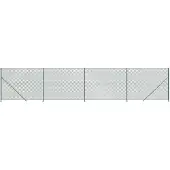 vidaXL Gaashek met flens 1,4x10 m groen