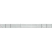 vidaXL Gaashek met flens 1,6x25 m groen