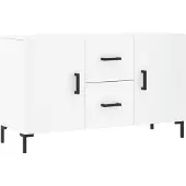 vidaXL Dressoir 100x36x60 cm bewerkt hout wit