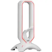 Mars Gaming Support Casque Mhhpro W RGB (Blanc), Hoofdtelefoonstandaards, Wit