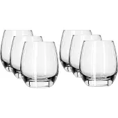 Merkloos Royal Leerdam - whisky glazen - 6x - Esprit serie - 330 ml - Drinkglazen
