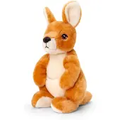 Keel Toys Pluche knuffel dier wallaby kangoeroe 20 cm - Knuffeldier