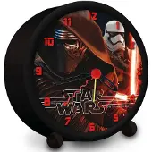 Disney Star Wars Alarm Wekker – 9 cm – Klok voor Kinderen – Darth Vader