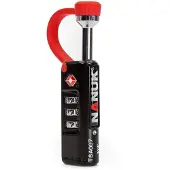 Nanuk 900-TSA LOCK Hangslot TSA Zwart/rood Cijferslot