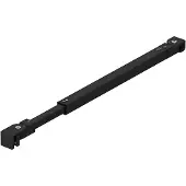 Guido Gusto Stabilisatiestang hoek 45 graden 45-70cm mat zwart