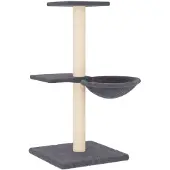 vidaXL Kattenmeubel met sisal krabpalen 72 cm donkergrijs