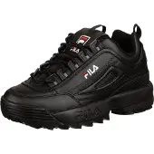 FILA Sportieve veterschoen zwart