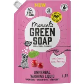 Marcel's Green Soap 1+1 gratis: Wasmiddel Navul Patchouli & Cranberry 23 Wasbeurten 1 liter