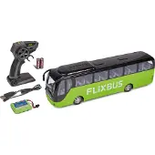 Carson 907342 FlixBus RC auto Elektro Bus Incl. accu, oplader en batterijen voor de zender