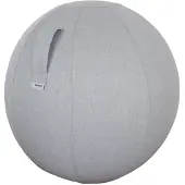 Sedero Ergonomische zitbal - 65 cm - Lichtgrijs