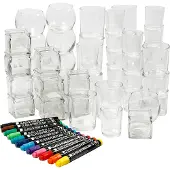 Creativ Company Waxinelichten, 1 set, diverse kleuren