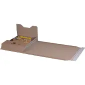 Cleverpack - Wikkelverpakking ringb +zelfkl strip bruin 25stuk