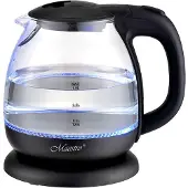 Maestro MR-055-BLACK waterkoker 1 l Zwart 1100 W