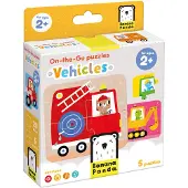 Sonstige Verlage On-the-Go Puzzel voertuigen 2+