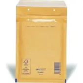 Schäfer Shop Pure Luchtkussenenvelop, goudgeel, 100 st., 150 x 215 mm / 170 x 225 mm