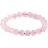Montebello Armband Lacy - Kralen Rozenquartz - 8mm - Genezend - Rek