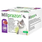Milprazon Ontwormingsmiddel kat (2-8 kg) 48 tabletten
