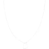 Oozoo Jewellery - Zilverkleurige ketting met een hart - SN-2048