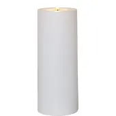 Star Micronics LED kaars Flamme Rak 27,5 cm wit kunststof op batterijen
