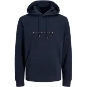 Jack & Jones Sweatshirt 'JJEStar' navy / oranje