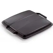 Durable Afvalverzamelbak voor recycleerbaar afval, 90 l, met deksel, zwart