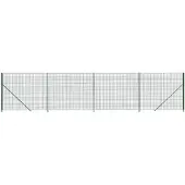 vidaXL Gaashek met grondanker, groen, 1,6 x 10 meter
