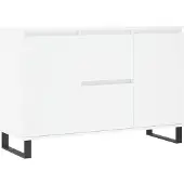 vidaXL Dressoir, wit, 101,5 x 35 x 70 cm, houtvezel