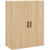 vidaXL Bovenkast 69,5x34x90 cm sonoma eikenkleurig