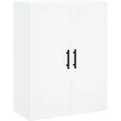 vidaXL Bovenkast 69,5x34x90 cm wit