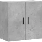 vidaXL Wandkast 60x31x60 cm bewerkt hout betongrijs