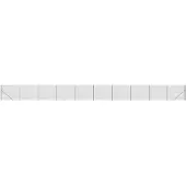vidaXL Draadgaashek met flens 1,6x25 m antracietkleurig