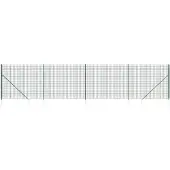 vidaXL Draadgaashek met grondankers 1,4x10 m groen